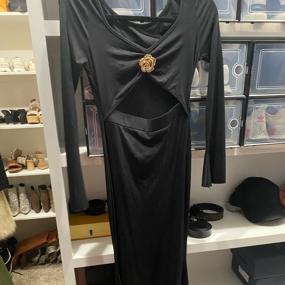 Long black dress size Xsmall